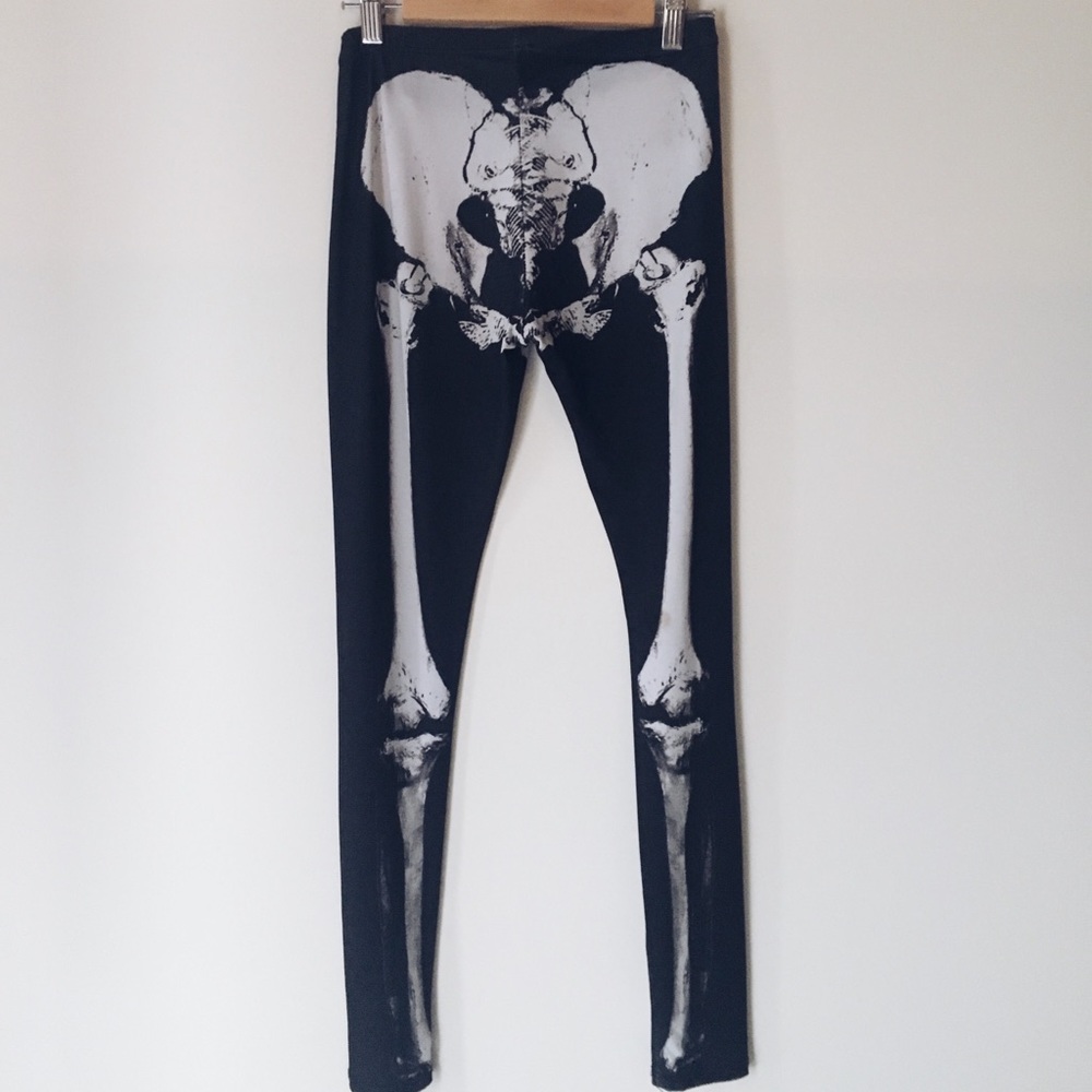Skeleton gothic Leggings